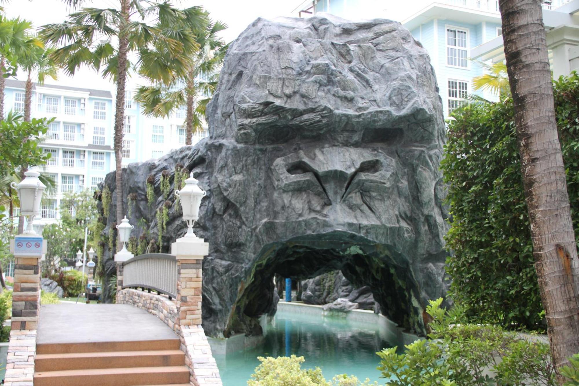 Grand Florida芭提雅带免费游泳池温泉桑拿浴和健身房瑜伽室私家海滩公寓e206 Na Chom Thian Εξωτερικό φωτογραφία