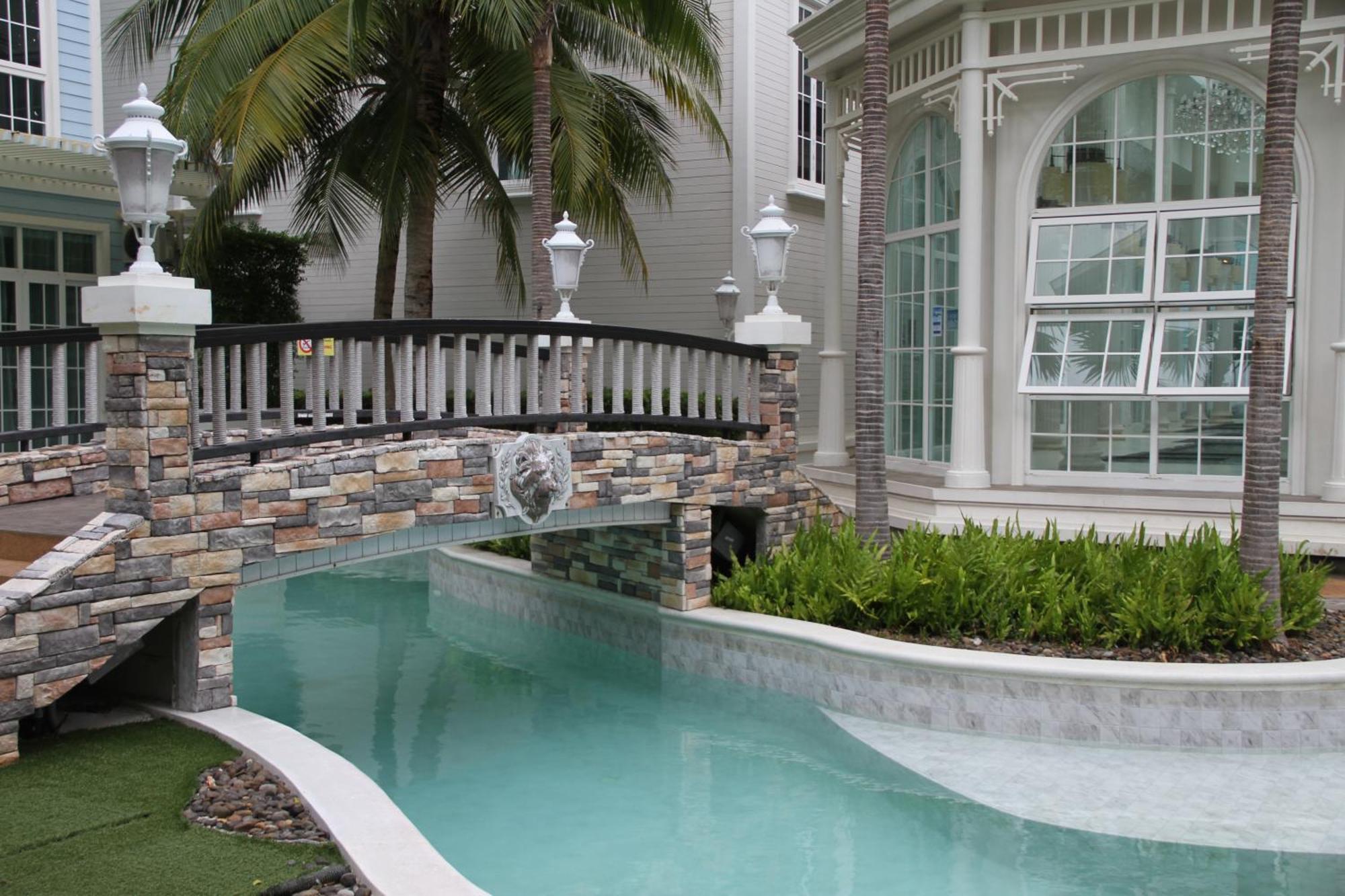 Grand Florida芭提雅带免费游泳池温泉桑拿浴和健身房瑜伽室私家海滩公寓e206 Na Chom Thian Εξωτερικό φωτογραφία
